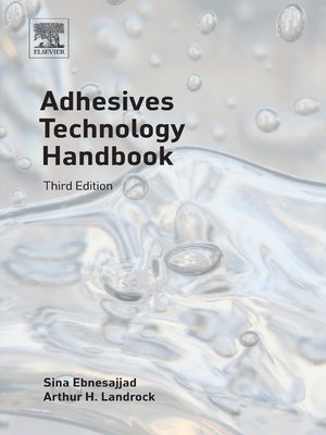 cover image of Adhesives Technology Handbook